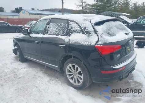 2017 Audi Q5 2.0T Premium from USA, damaged, VIN WA1C2AFP2HA020655